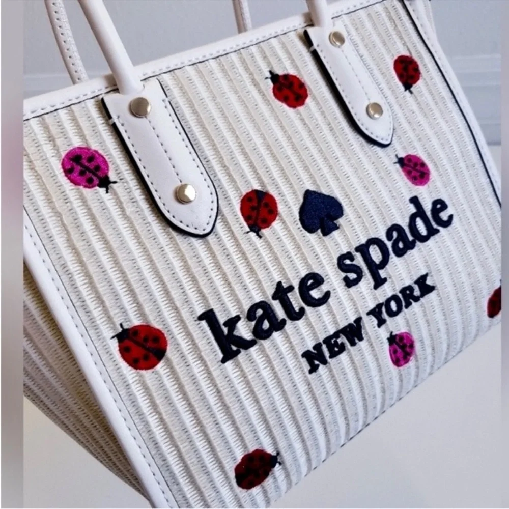 NWOT Kate Spade Ella Lady Bug bag with matching Wallet & crossbody strap